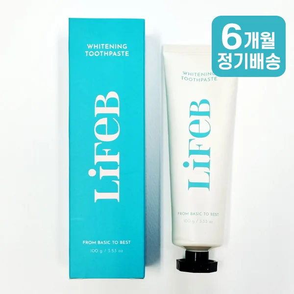 미백치약 제품 및 캠페인 이미지